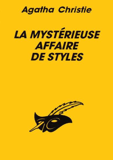 La myst&eacute;rieuse affaire de Styles