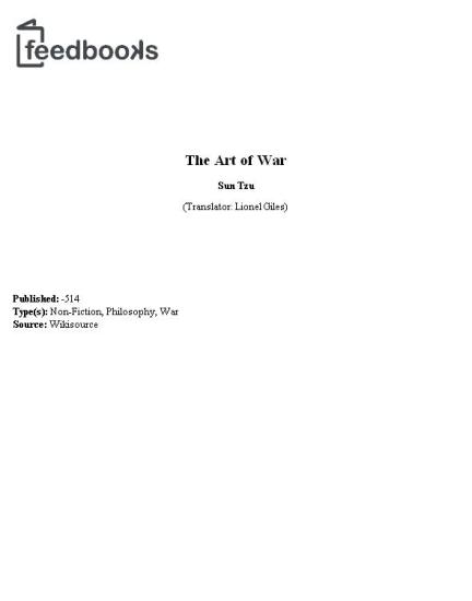 The Art of War